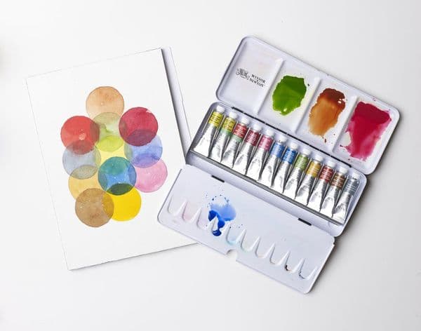 Winsor & Newton Professional Watercolour 12 x 5ml Tube Travel Tin