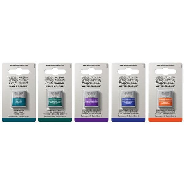 Winsor & Newton Professional Watercolour Half Pans