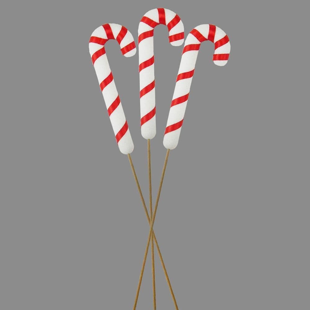 3 CANDY CANE PICKS 33CM APX 58820