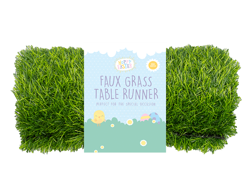 Faux Grass Table Runner 90cm x 30cm