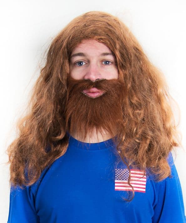 Alexi Lalas USA Football Fancy Dress Wig Beard alexi-lalas-usa-football-fancy-dress-wig-beard