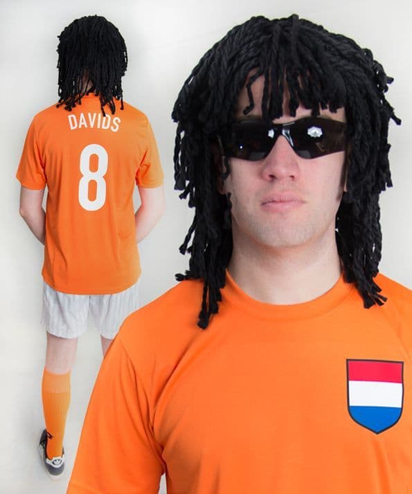 Edgar Davids Holland Football Fancy Dress Costume