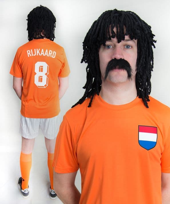 Frank Rijkaard Holland Football Fancy Dress Costume
