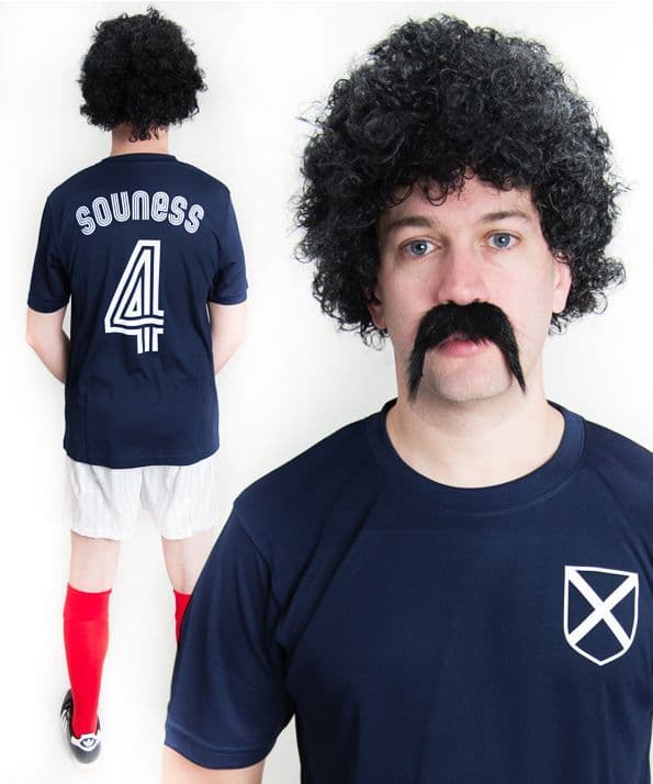 Graeme Souness Scotland Football Fancy Dress Costume