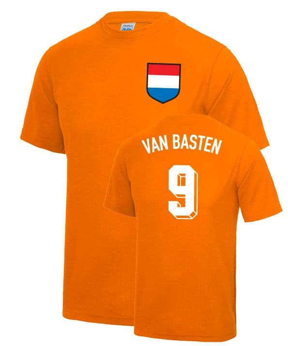 Marco Van Basten Holland Fancy Dress Football T Shirt XL 45