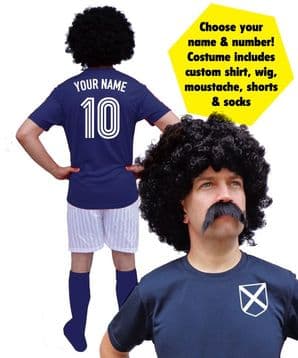 Scotland Football Player Custom Fancy Dress Costume