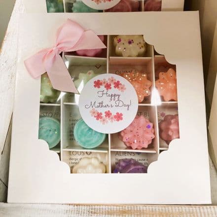 32 Wax Melt Flowers Mother's Day Gift Box