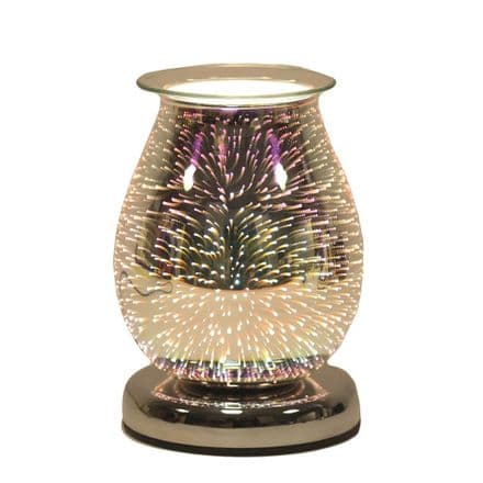 3D Ellipse Burst Electric Wax Melt Burner