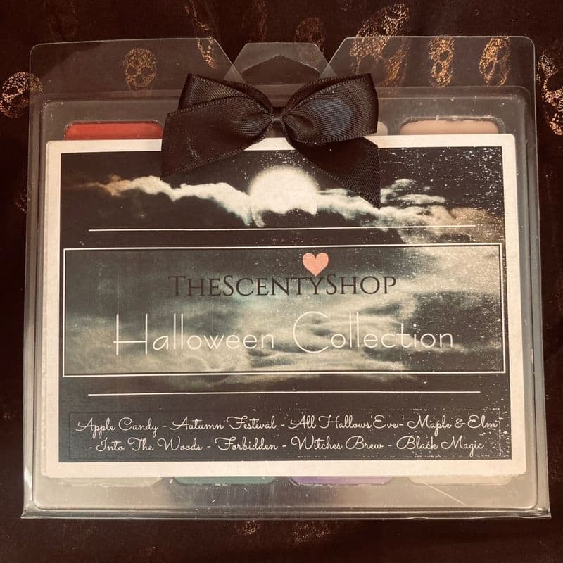 The Scenty Shop Halloween Mix Wax Melt Gift Box 8 Fragrances
