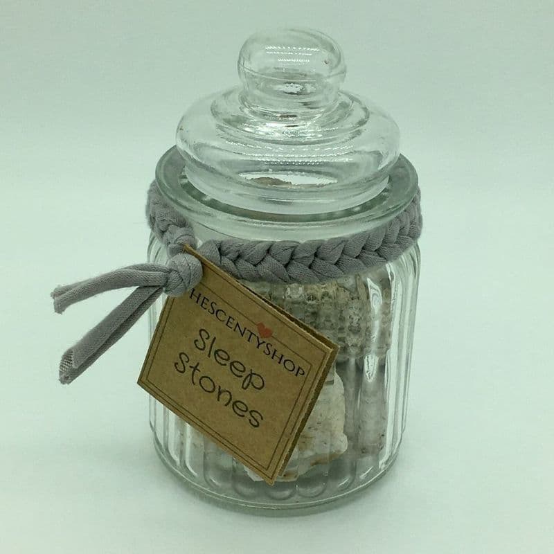 Lavender Aromatherapy Sleep Stones Jar