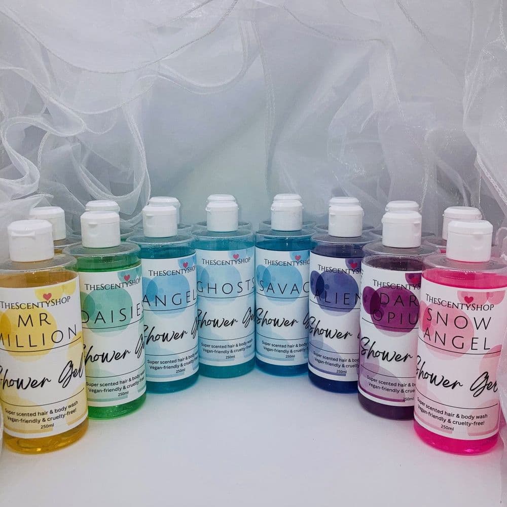 The Scenty Shop Handmade Scented Shower Gel