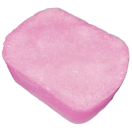 Snow Angel Mini Soap Filled Exfoliating Massage Sponge