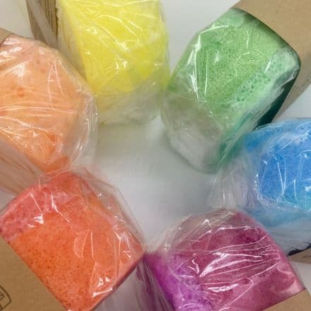 Soap Filled Exfoliating Sponges