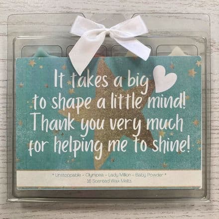 Thank You Teacher Wax Melts Gift Box