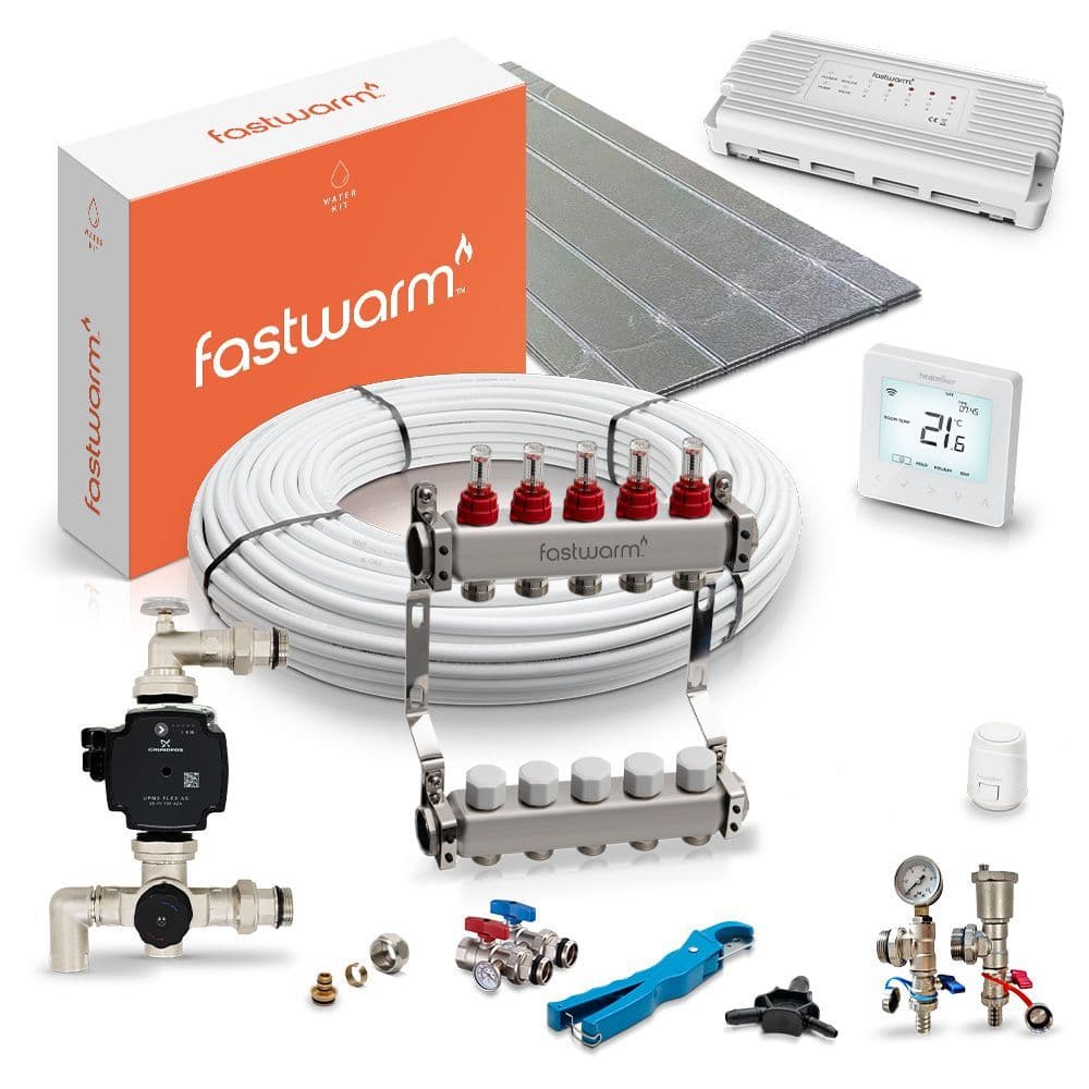 Multi Zone Heating System Two Thermostats In One House Fastwarm