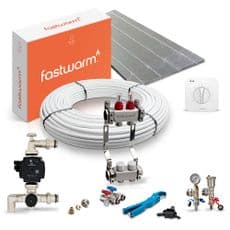 Fastwarm - 16mm Duo Single Zone Water Underfloor Heating Kit