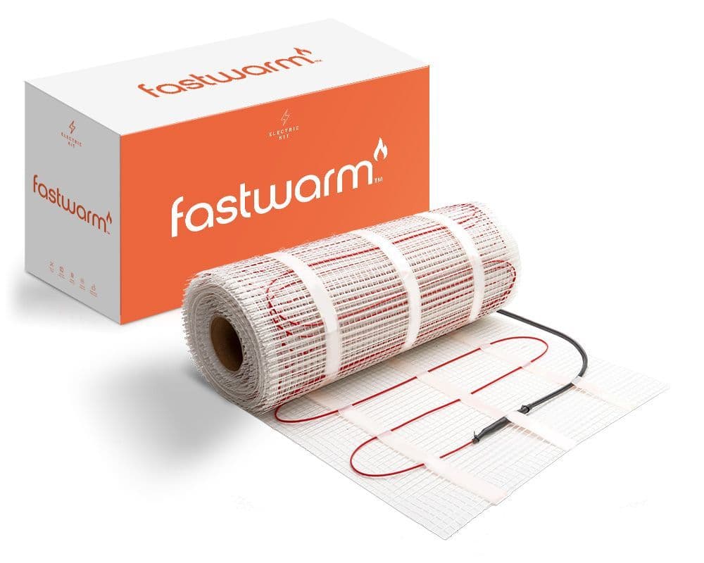 Fastwarm 200W Electric Underfloor Heating Sticky Mat Kit