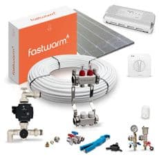 Fastwarm - 20mm Duo Multi Zone Water Underfloor Heating Kit