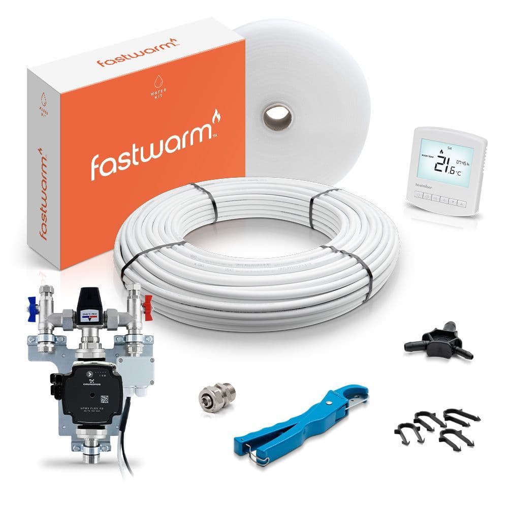 Water Underlay Heating Aluminum Laminated Water Heater XPS Panel