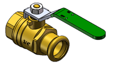 Fastwarm M Press Ball Valve /w Female connection