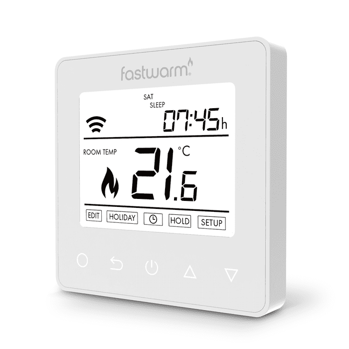 Fastwarm Smart WiFi 2.0 Thermostat - WHITE (3amp)