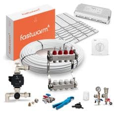 Fastwarm - Solid 18 Multi Zone Water Underfloor Heating Kit
