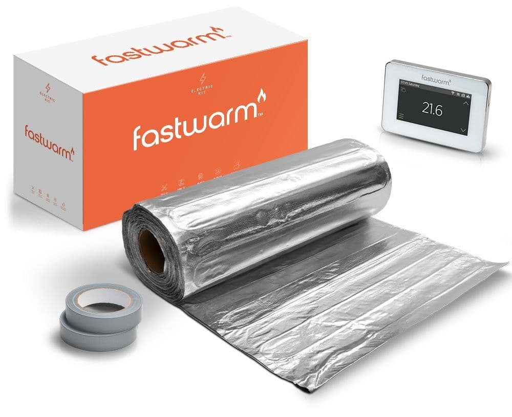 radiant floor electric underfloor heating kit for vinyl flooring
