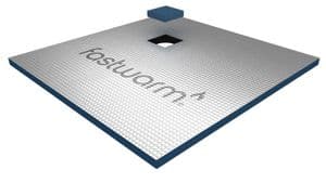 Fastwarm Wetroom Shower Tray - Standard Corner Drain