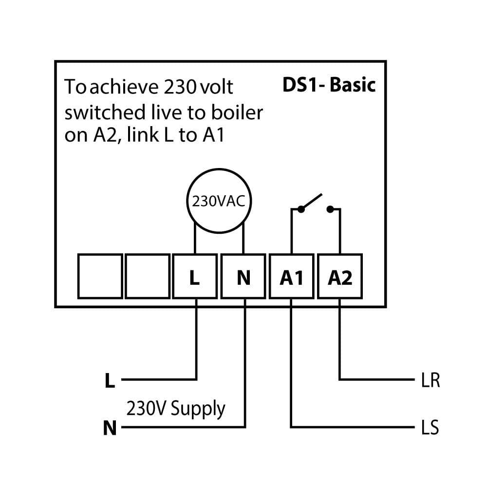 Heatmiser DS1 V2 Thermostat