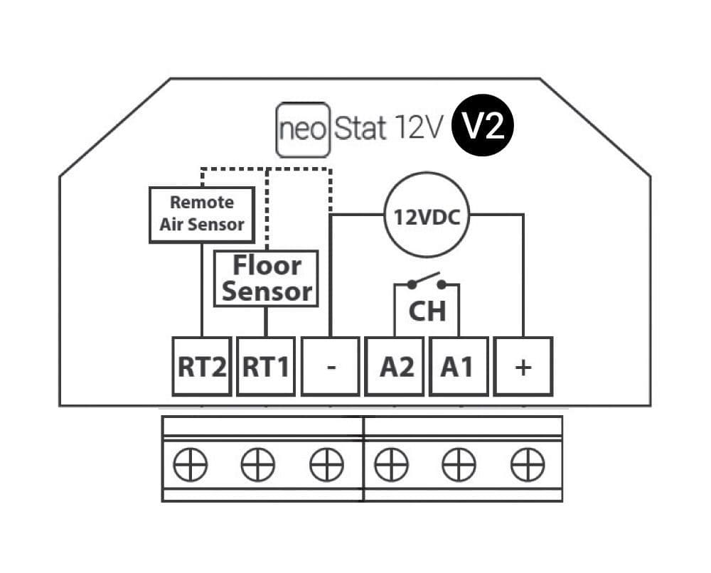 Heatmiser NeoStat 12v White