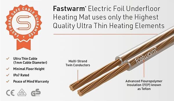 Fastwarm cable diagram