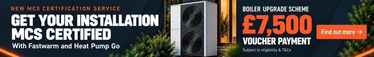 Get your air source heat pump MCS certified!