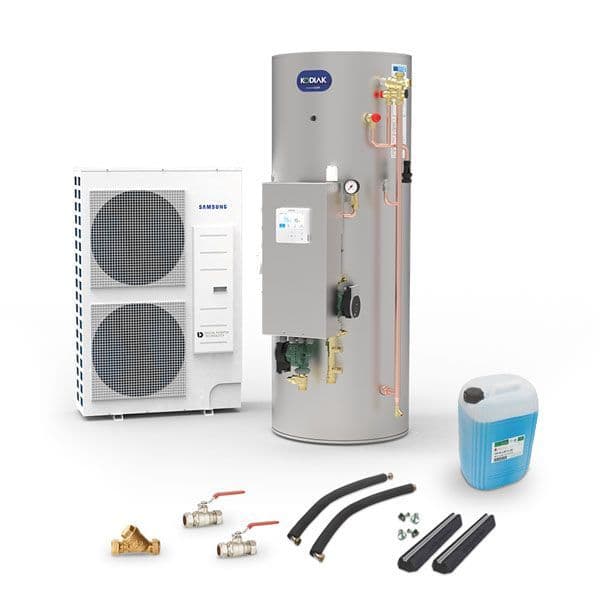 Samsung 16kw Air Source Heat Pump Cylinder - Main Image