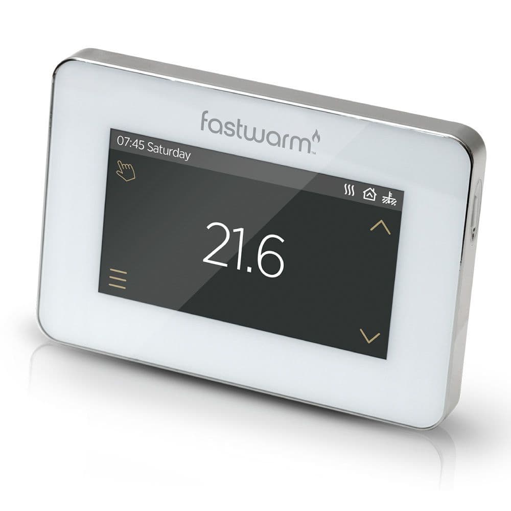 Fastwarm® Touchscreen Thermostat - BLACK (16amp)