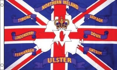 6 Counties of N. Ireland Flag