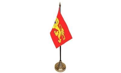 Aquitaine Table Flag