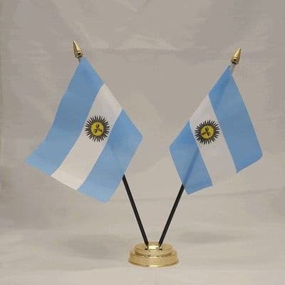 Argentina Double Table Flag