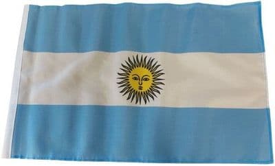 Argentina SLEEVED Flag - 1.5ft x 1ft