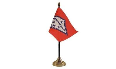 Arkansas Table Flag