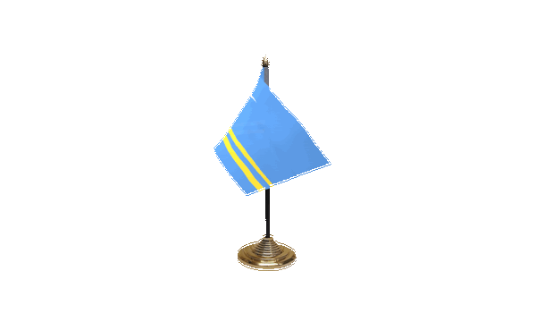Aruba Table Flag