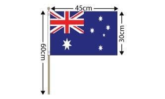 Australia Large Hand Flag (18
