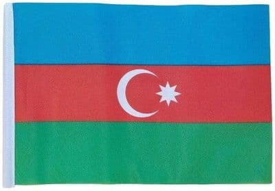Azerbaijan MINI Flag - 9