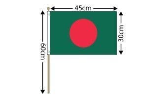Bangladesh Large Hand Flag (18