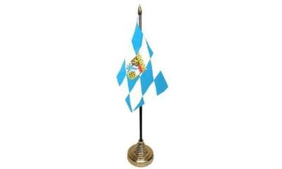 Bavaria Crest Table Flag
