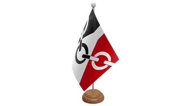 Black Country Wooden Table Flag | flagly.co.uk | We Sell Flags