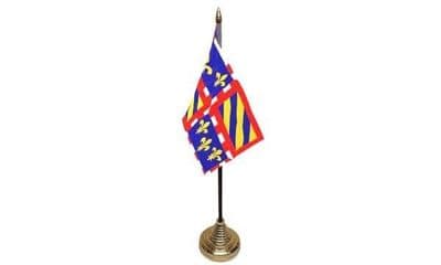 Burgundy Table Flag