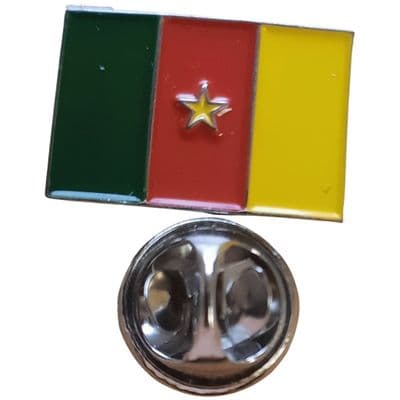 Cameroon Flag Pin Badge