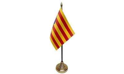 Catalonia Independence Table Flag