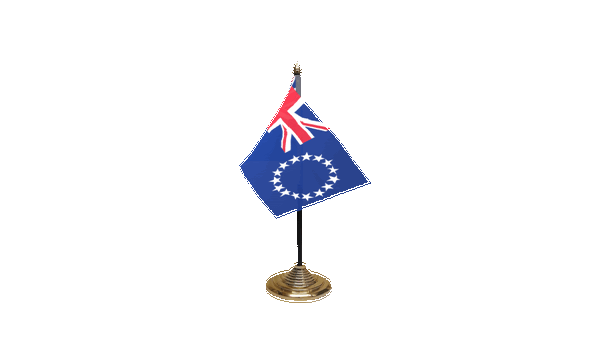 Cook Islands Table Flag