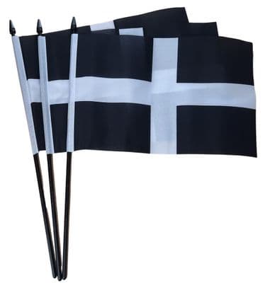 Cornwall Hand Flag - 3 Pack